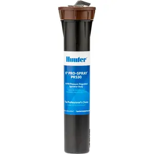 Hunter 7017590 4 in. PRS30 Pro-Spray Adjustable Pop-Up Spray Head for 706 sq. ft.