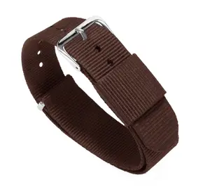 Chocolate Brown NATO® style 18mm & 20mm Watch Band
