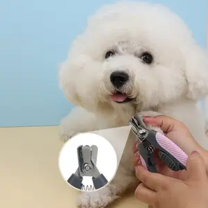 Professional Pet Nail Clippers for Large Dogs & Cats - Safety Lock & Guard Included, Sharp Stainless Steel Blades for Precise Trimming Non-Slip Grip(Vet-Recommended Grooming Tool)