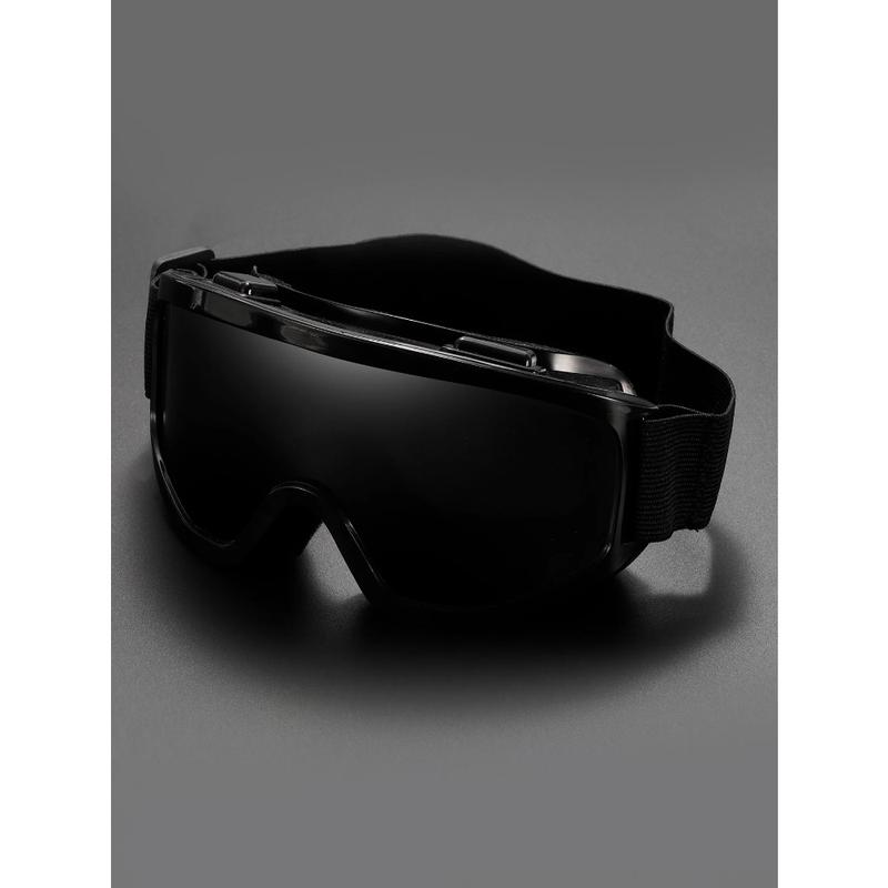 Unisex One-Piece Large-Frame Ski Goggles: Day-Night Versatile Lens, Padded Windproof Fit for Skiing/Snowboarding, High-Definition Anti-Fog Shades for Mountaineering & Winter Adventures