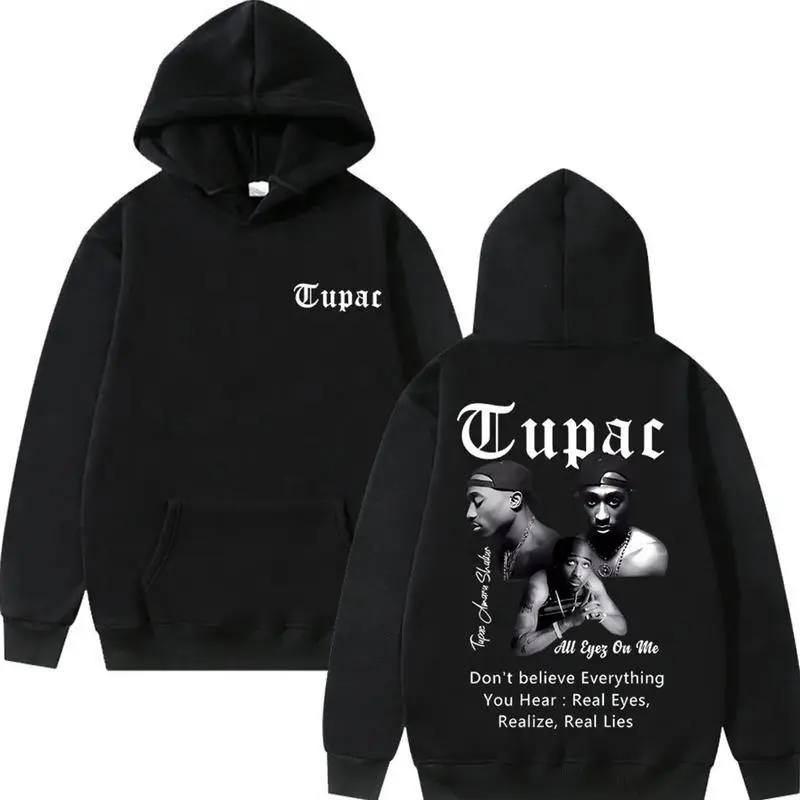 2PAC Timeless Rap Icon Hoodie Sweatshirt T-Shirt – Vintage Hip Hop Streetwear Unisex Design