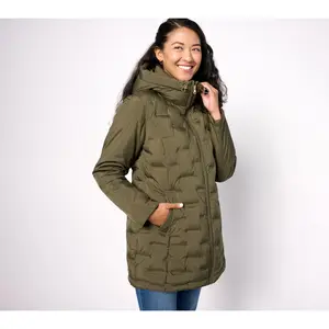 Susan Graver Heat Press Mixed Media Jacket with Hood