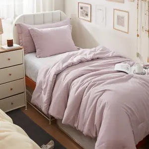 Dorm Haul - Cozy Twin XL College Comforter - Violet Ice