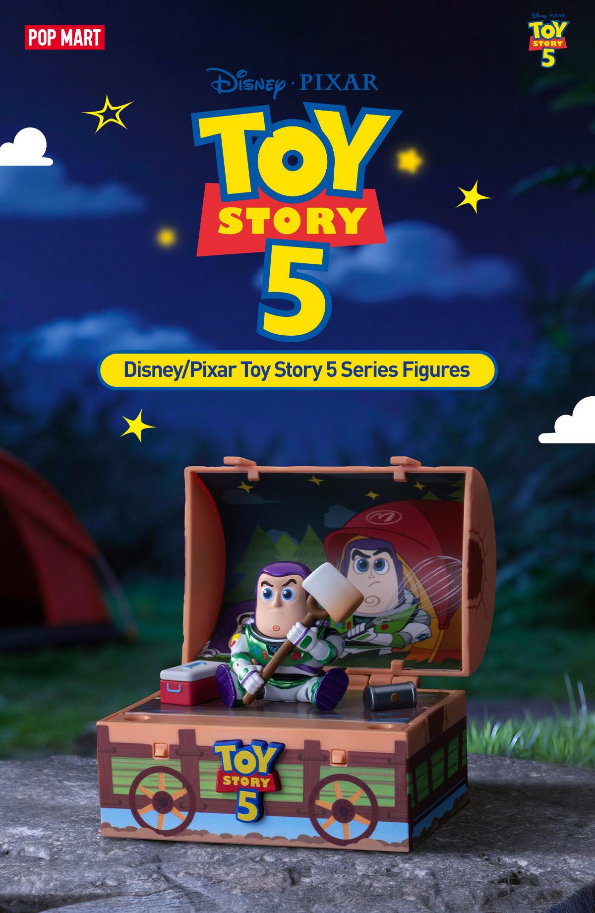 POP MART Disney/Pixar Toy Story 5 Series Figures Blind Box