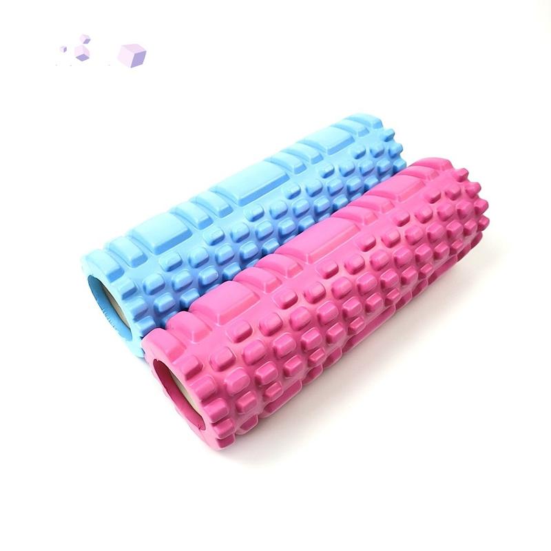 Mini EVA hollow yoga column, small diameter foam shaft, mace, relax the muscles of legs