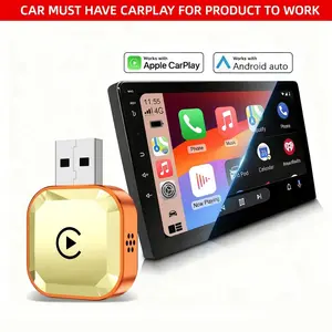 Wireless Apple carplay Adapter, Stability converts wired to wireless,automotive blue tooth electronic accessories carplay dongle Connectivity Upgrade(Diamond version)