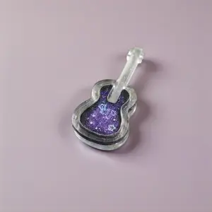 Pawtoto Mini Starlight Guitar Squishy Toy Handmade Food Grade Silicon Creamy Clay Feel Soft Quick Rebound