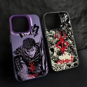 Berserk Comics Hot Anime Phone Case for iPhone 17 Air 16 15 14 13 12 11 Pro Max Plus  Anti Fall Matte Cover