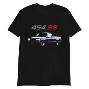 1990s Chevy 1500 454 SS Pickup Truck Graphic T-Shirt Sweatshirt Hoodie