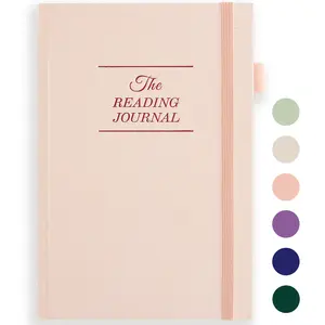 Reading Journal,Book Journal Reading Log-A5 Size ( Rose Gold )