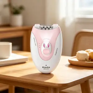 Cordless Epilator for Women, Efficient & Gentle Hair Removal, Smart Light, Rechargeable, Ideal for Legs, Arms, Bikini Line, Home & Travel Use