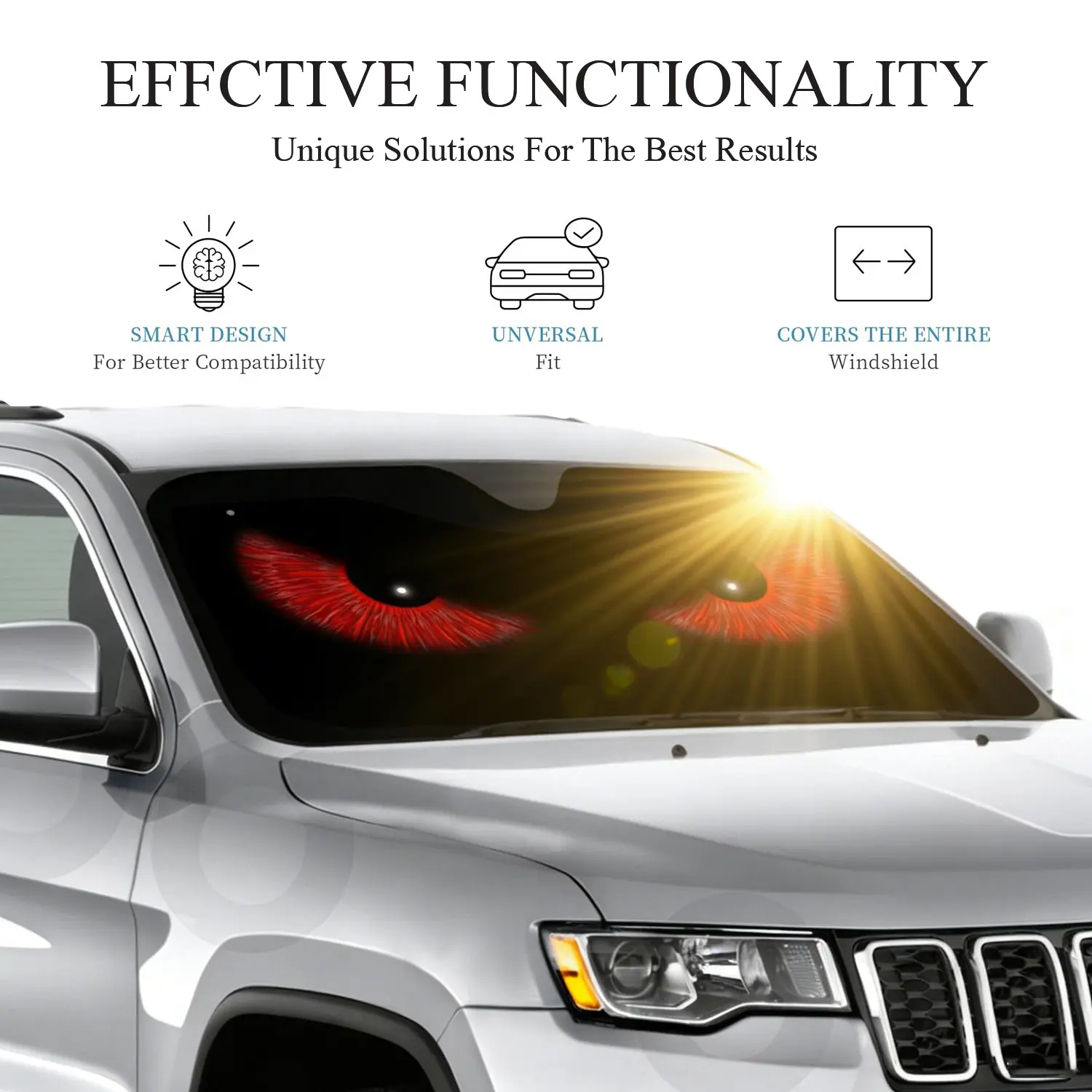 Aluminum Foil Bubble Board Car Windshield Sunshade - Foldable Outside Window Shade, UV Protection, Heat Insulation, Prevents Dashboard and Seats from Fading, Universal for All Vehicles, Car Sunshade Windshield Outside, Window Shade Car