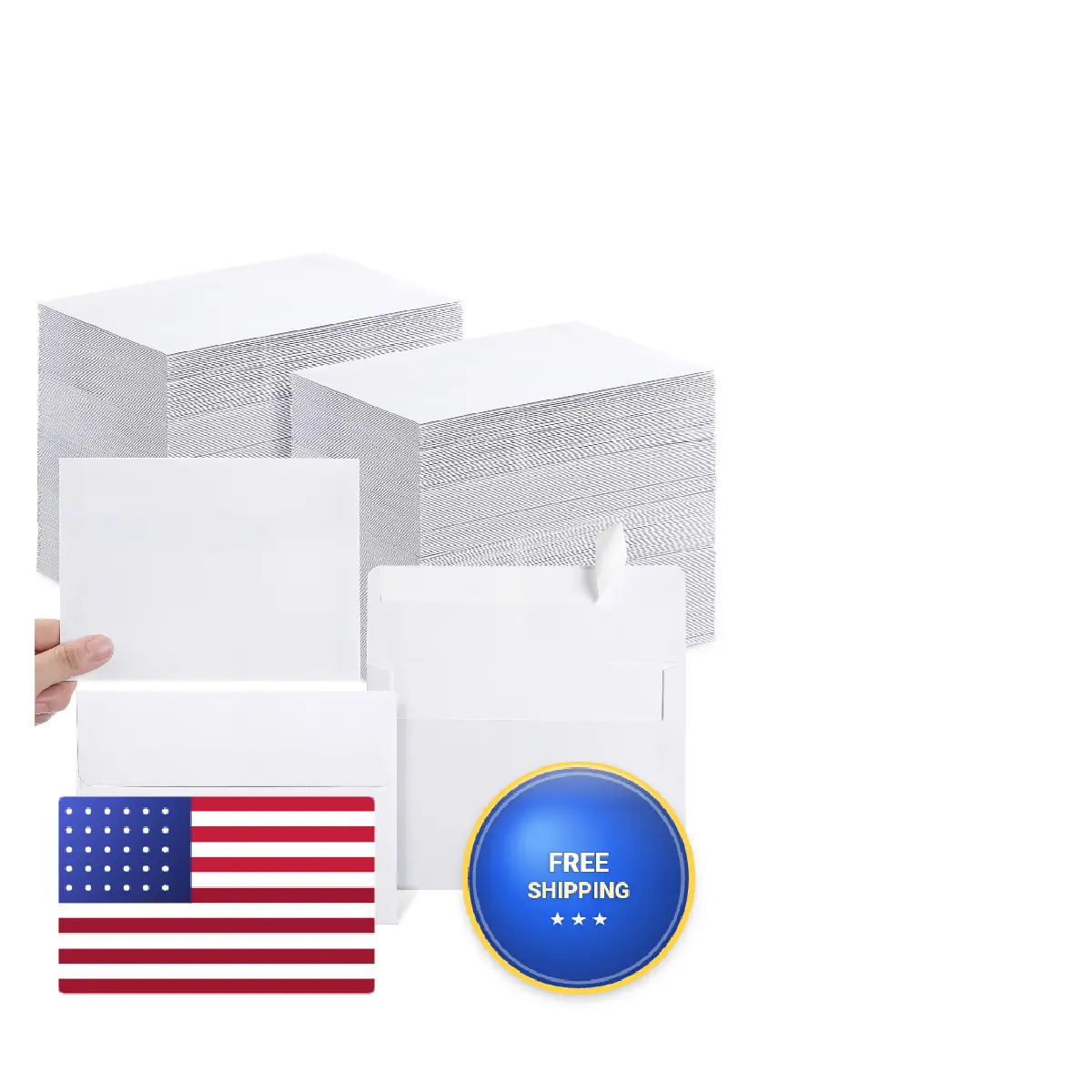 Fainne A6 Envelopes 4X6 White Envelopes For 4X6 Cards Photos Invitations