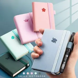 A7 Mini Notebook Set, Portable Pocket Journal, Thick Small Diary, Ideal for Office School Travel Holiday Gifts, Learning Supplies