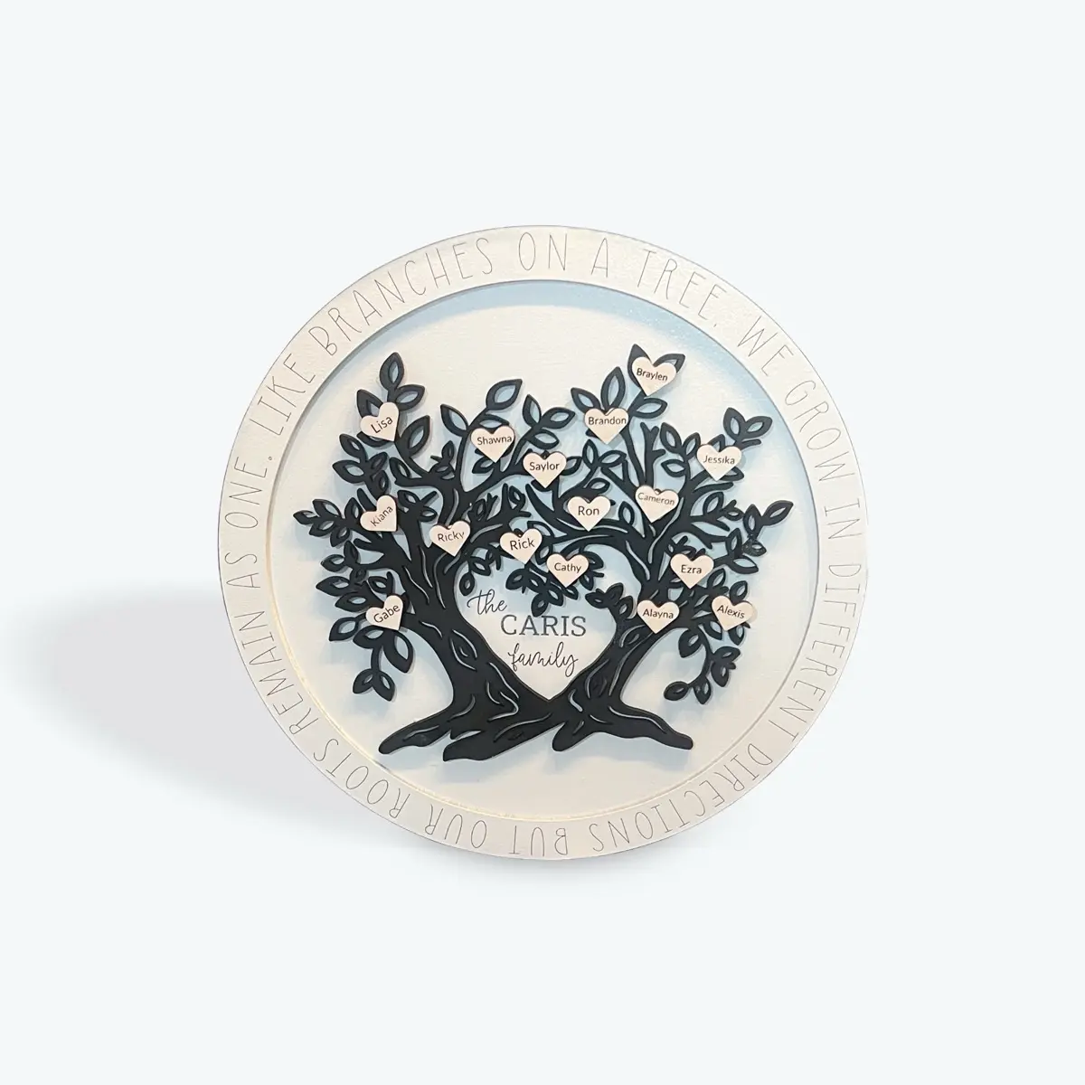 Customizable Family Tree - Personalize Your Home Decor