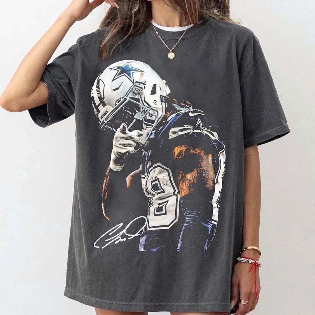 Comfort Colors CeeDee Lamb T-Shirt, CeeDee Lamb shirt, Vintage Oversized Sport Tee, Retro American Football Bootleg Gift