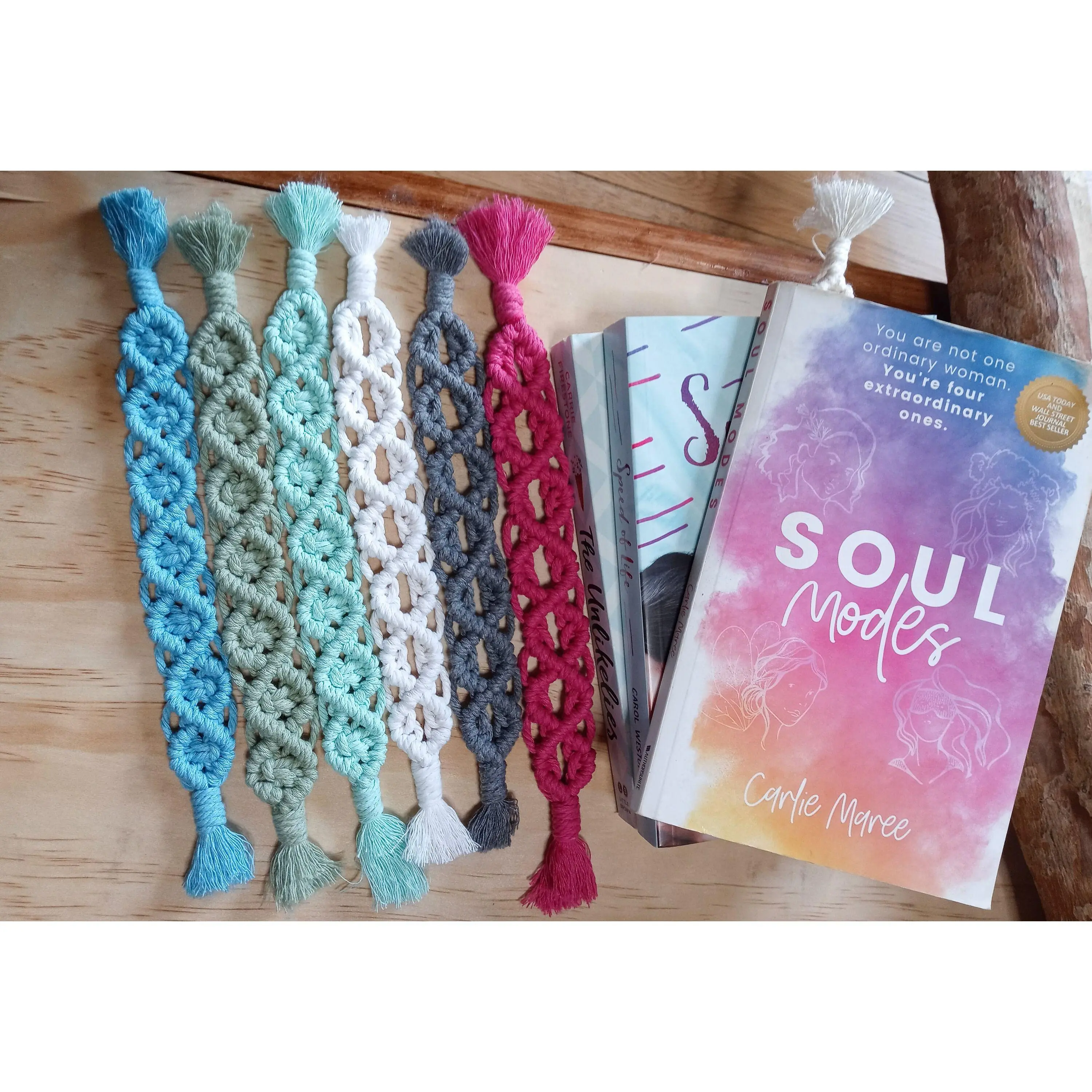 Handmade Macrame Bookmarks