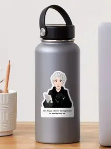 Miranda Priestly Sticker Luxury Boss Aesthetic, Devil Wears Prada Fashion Icon Decal, Waterproof Laptop Phone Sticker Trendy Gift, Cute Aesthetic Fashion Sticker