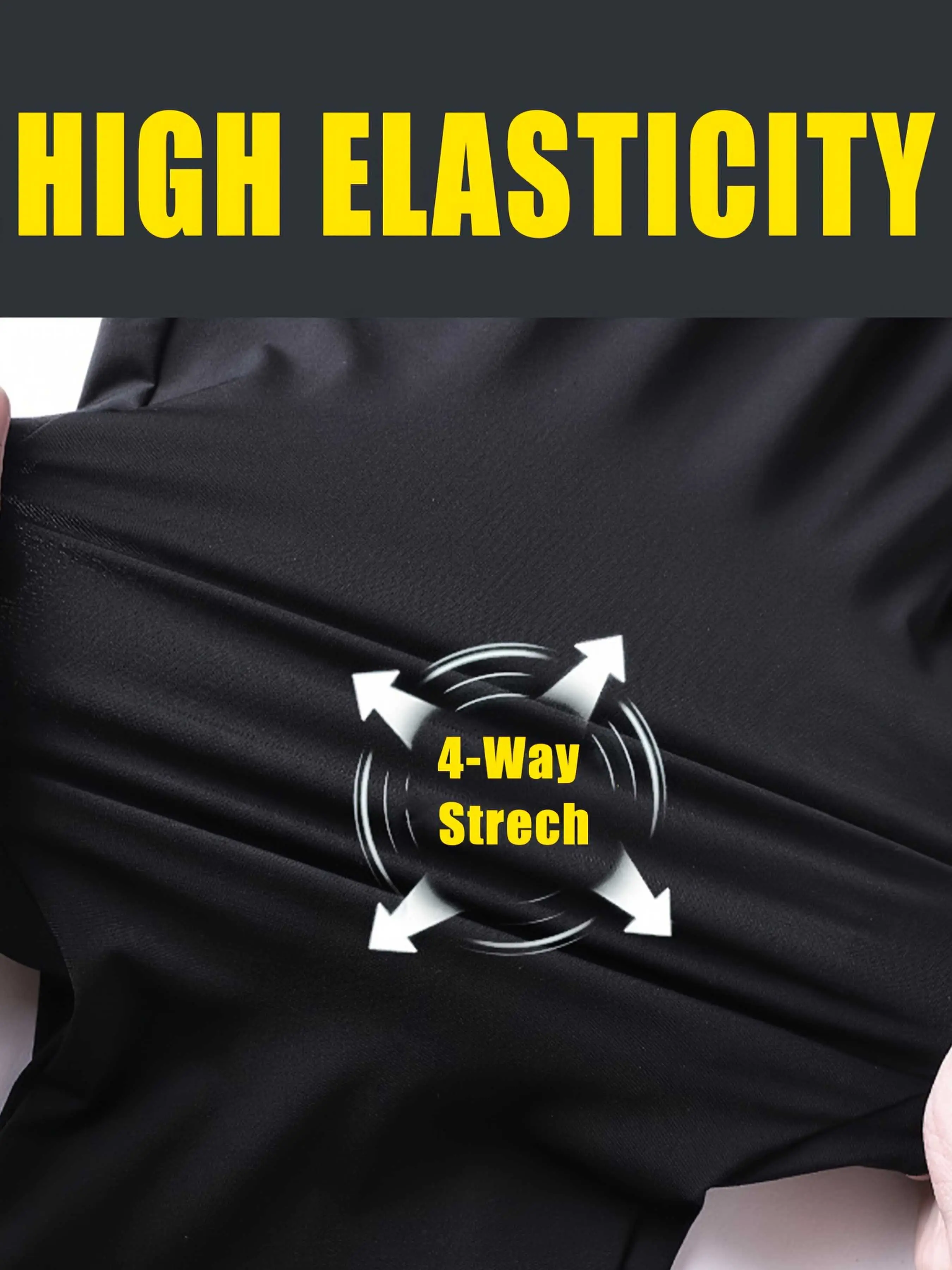 Men's Ice Silk Joggers - Breathable Mid-Elastic Fabric, Elastic Waistband Design, Straight-Leg with Pockets - Solid Color Outdoor Casual Sports Pants, Machine Washable, Comfort Fit, Versatile Style, Durable Material, Perfect for Gym Enthusiasts, Athletic