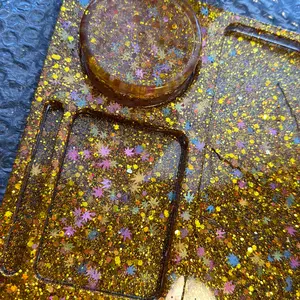 Resin 5 pc Gardening Tray Set with Customizable Options and Personalization Features