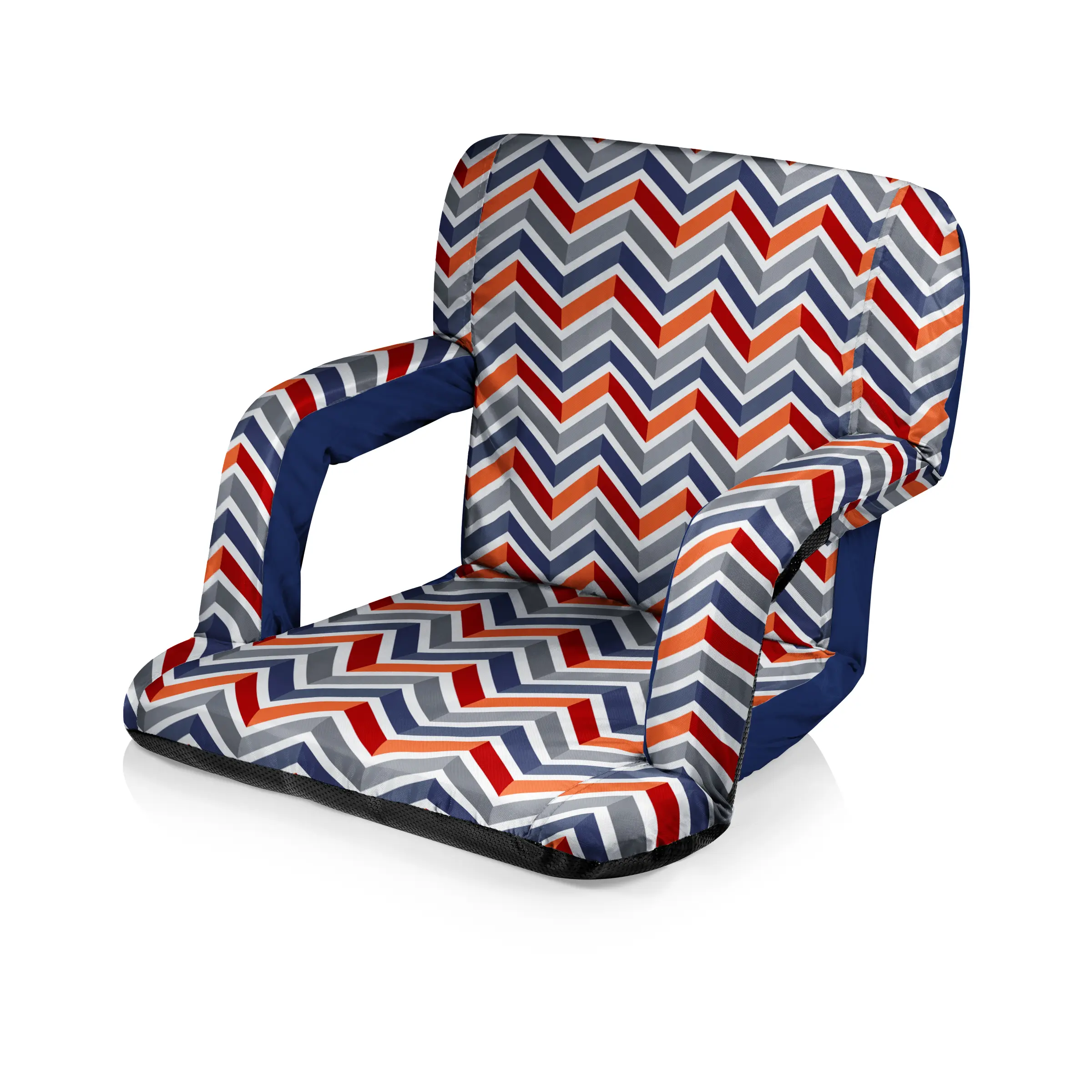 Vibe Collection - Navy Blue, Orange, Gray Pattern