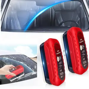 Car Glass Oil Film Remover Brush – Reusable Windshield Oil Film Cleaner with Anti-Fog & Rainproof Effect for Car Windows & Windshields