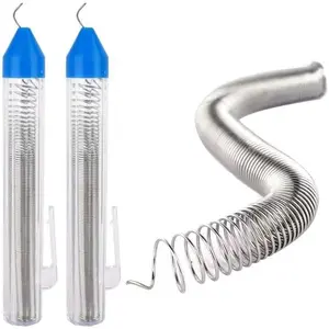 2Pcs 60/40 Solder Wire,0.8mm/0.032" Dia Diameter Rosin Core Solder for Electrical Soldering, Circuit boards, DIY, Welding Work, Repair(Net 17g)