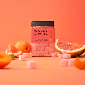 Wally and Whiz: Pink Grapefruit with Apricot 240g Wally and Whiz: Pink Grapefruit with Apricot 240g