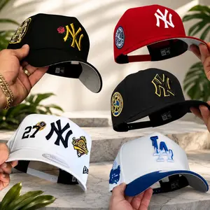 MLB New Era Baseball Hat Collection – Yankees Dodgers Snapback Cap for Men Women, Premium Team Logo Embroidery, Streetwear Fashion Accessory, Viral TikTok Bestseller 2026