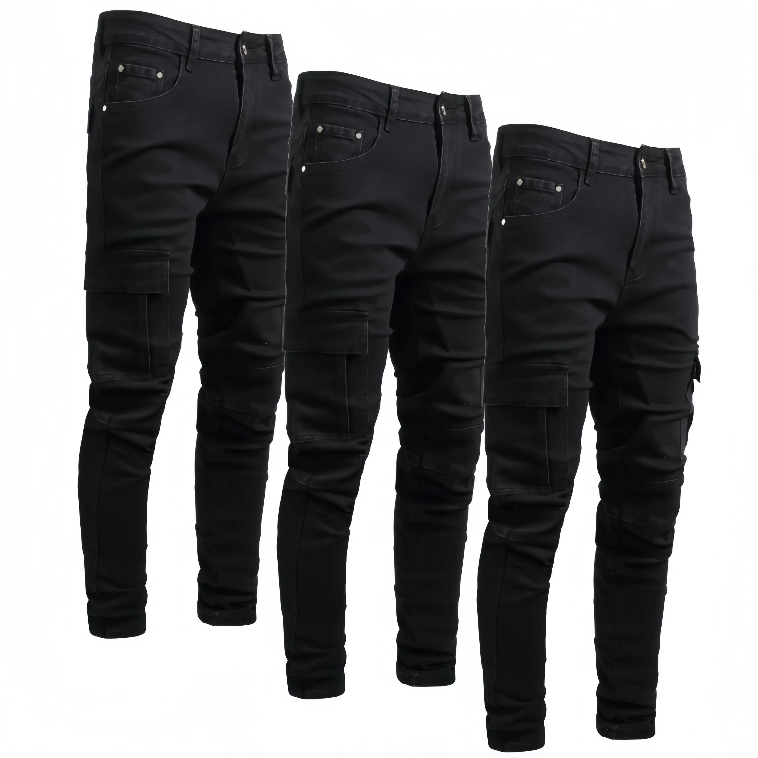 (3 Pack)Black-Black-Black