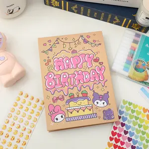 Accordion Scrapbook Photo Album, Expandable Memory Book with DIY Accessories for Anniversary and Birthday