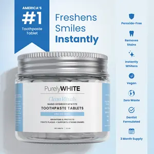 PurelyWHITE DELUXE Clean Ritual™ | Toothpaste Tablets PurelyWHITE DELUXE Clean Ritual™ | Toothpaste Tablets