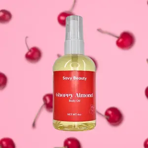 Cherry Almond- Lightweight and Hydrating Body Oil Moisturizer