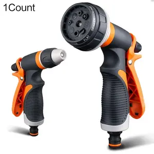 Car Wash Sprayer, Multifunctional High Pressure Hose Nozzle Sprayer, Adjustable Watering Mode Sprayer for Lawn & Garden Car Cleaning Tool, Car Accessory, Adjustable Nozzles