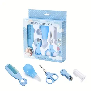5-Piece Care Set, Unisex: Comb, Nasal Aspirator, Nail Clippers, Nail File, Baby Toothbrush, Daily Cleaning, Gift for Kids