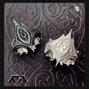 New Vintage, Creative Holiday Gifts Personalized Jewelry Dark Classical Gothic Open Ring