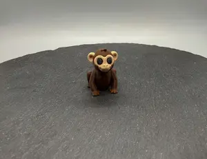 3D Printed Baby Monkey Fidget - Unique Gift Idea, Stocking Stuffer, Adorable Decoration, Perfect for Stress Relief and Fun