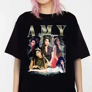 Amy Winehouse for Singer Musicians Unisex T-Shirt HG24113