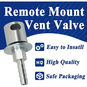 Remote Mount Vent Valve for Fuel Tanks 5/16'' Barb Size Detachable Tank Vent Line Replacement Part