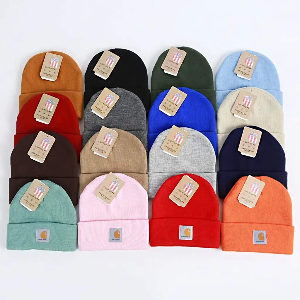 Wool hat Outdoor sports and leisure hat Windproof and warm Ear protection Fashion