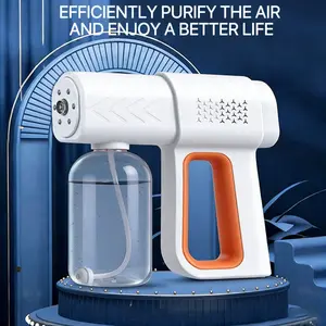Portable Nanometer Disinfection Sprayer, USB Rechargeable, 380ML Capacity, Multi-Purpose Home Electric Spray, Long Battery Life