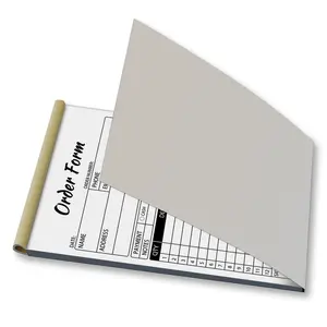 Receipt Book,Handheld 2-Part Carbonless,4x5.5 inches, Carbon Duplicate Copy   Sales Receipt Form, Invoice Pad, Cute...