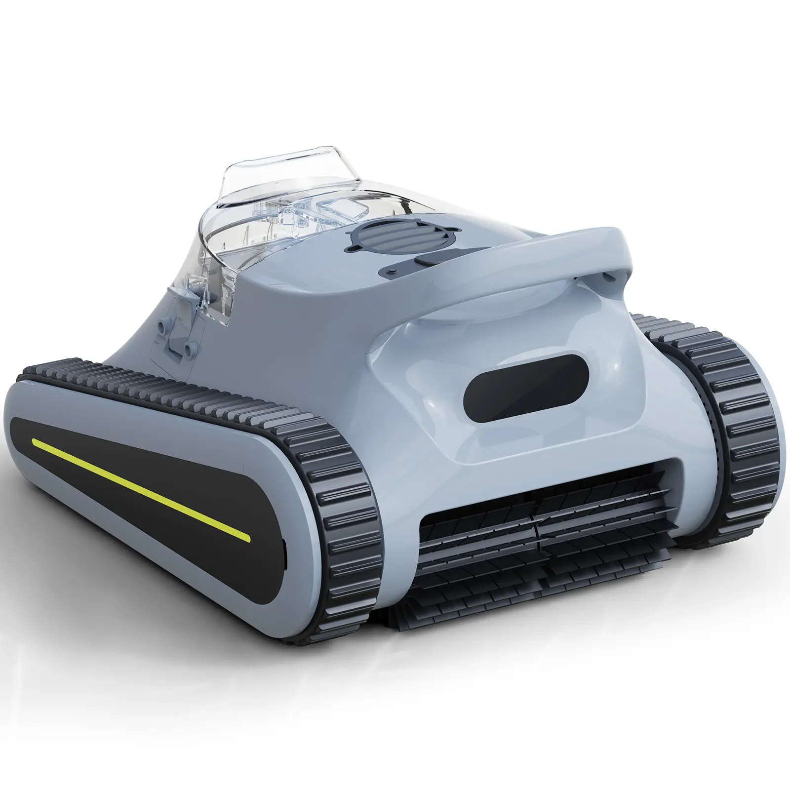 SEAUTO Cordless Robotic Floor Pool Cleaning System for Inground Use, Upgraded Dual Motors, Wall Climbing, Waterline Cleaning, 120-150 Min Battery Life (150min Long Run), 3 H Rapid Charge, 9.8ft Deep-Pool Use, LED Alert for 2050 Sq.ft Areas
