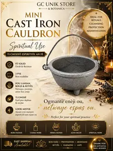 Mini Cast Iron Cauldron