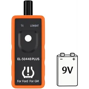 Super EL50448 Plus 2-in-1 TPMS Reset Tool for GM for   Tire   Sensor Relearn Tool 2026 Edition (with 9V )