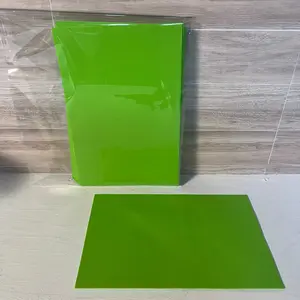 8X12 Matte Lime Green Non-Adhesive Foam Sheets (5pack)