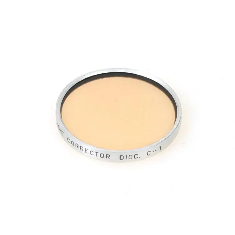 No. 3 Light Corrector Disc G1 Vintage Harrison Duraline Drop-in Lens Filter