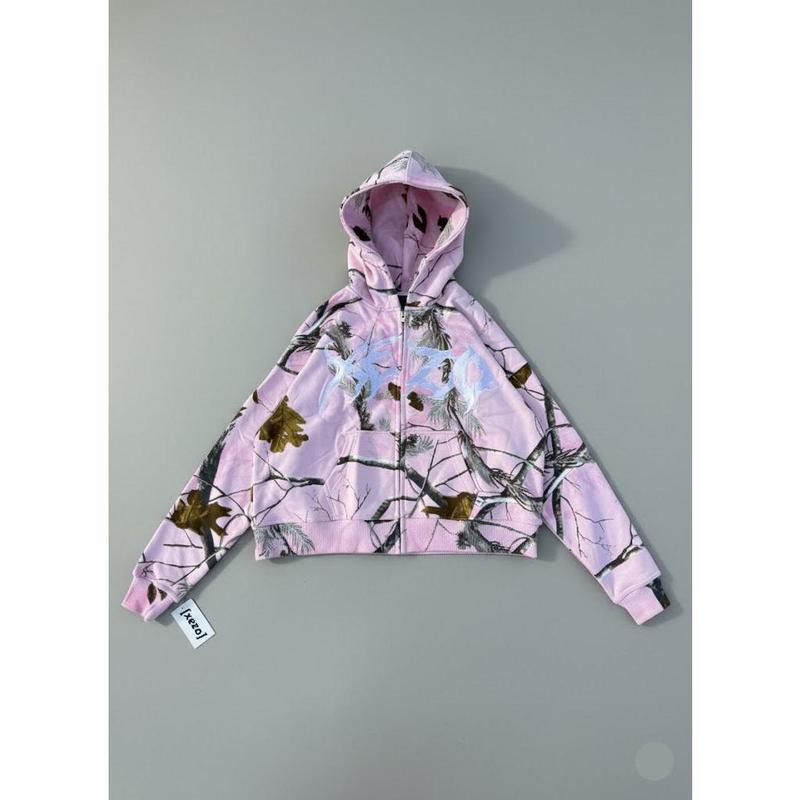 Pink Camo v2 Hoodie - TikTok Shop