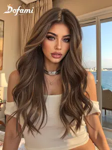 13x6 HD Lace Front Wig Curly Hair Natural Look Comfortable All-Day Wear Easy Styling No Glue Needed Glueless Frontal Wig