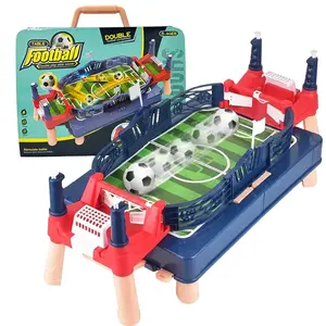 Kids' Mini Football Table Game Set, Portable Desktop Sports Game, Two-Person Competition, Indoor Family Party Entertainment, Ages 3+